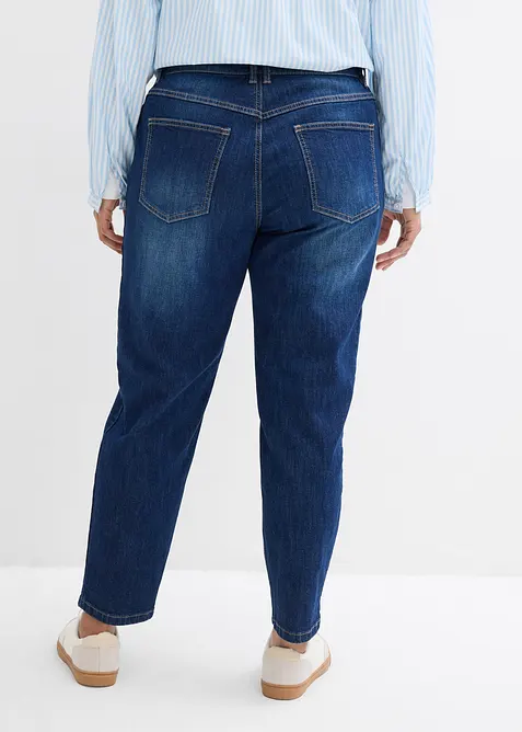 Mom Jeans High Waist, cropped, bonprix