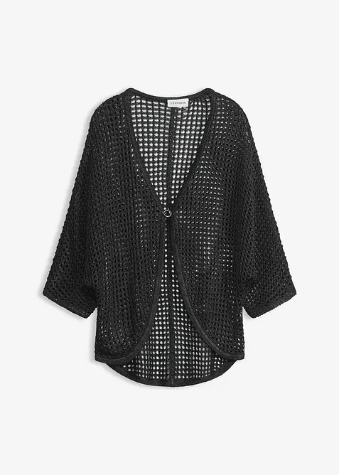 H&aring;lm&ouml;nstrad cardigan, bonprix