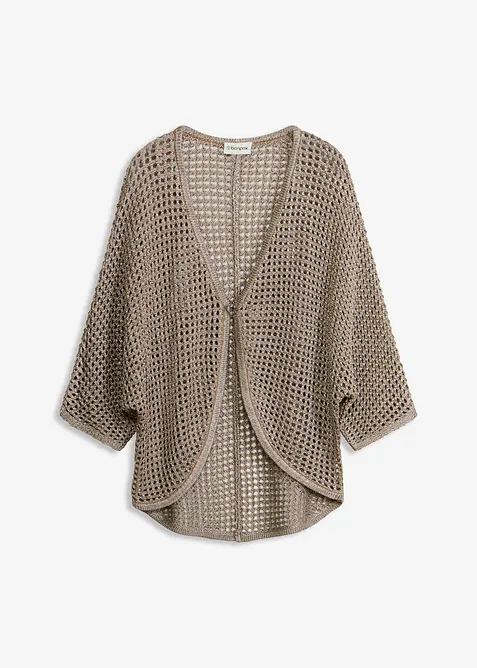 H&aring;lm&ouml;nstrad cardigan, bonprix