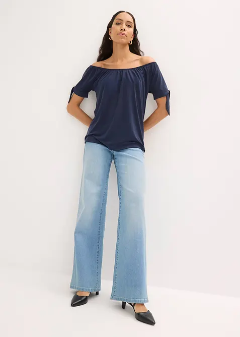 Singoallatopp med knytdetalj, bonprix