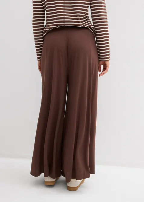 Jerseyculotter med vida ben, bonprix