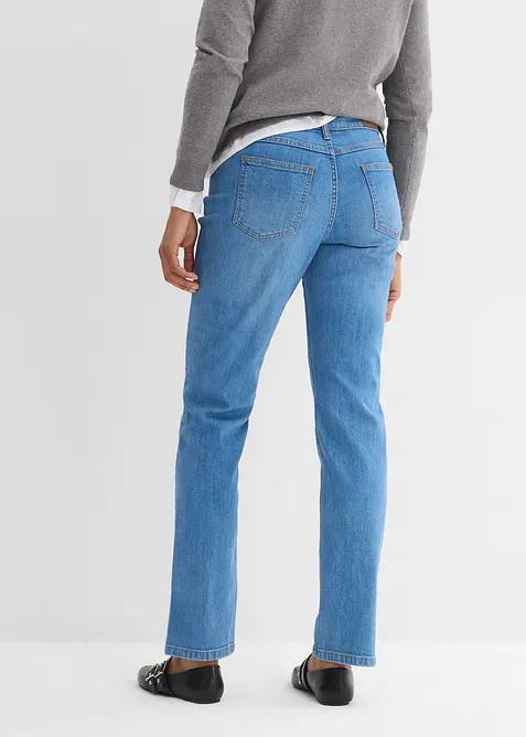 Straight jeans Mid Waist, Stretch, bonprix