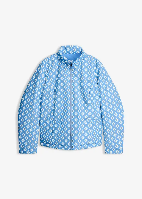 V&auml;ndbar, quiltad jacka med m&ouml;nster, bonprix