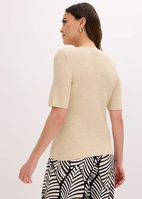 Stickad cardigan, bonprix