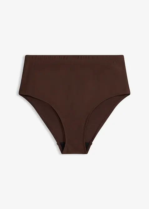 Bikinibyxa med l&auml;tt formande effekt och h&ouml;g midja, bonprix