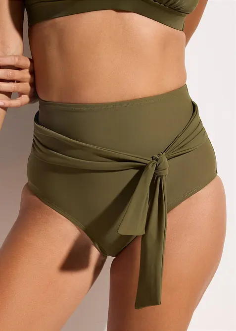 Bikinibyxa med h&ouml;g midja och kraftigt formande effekt, bonprix