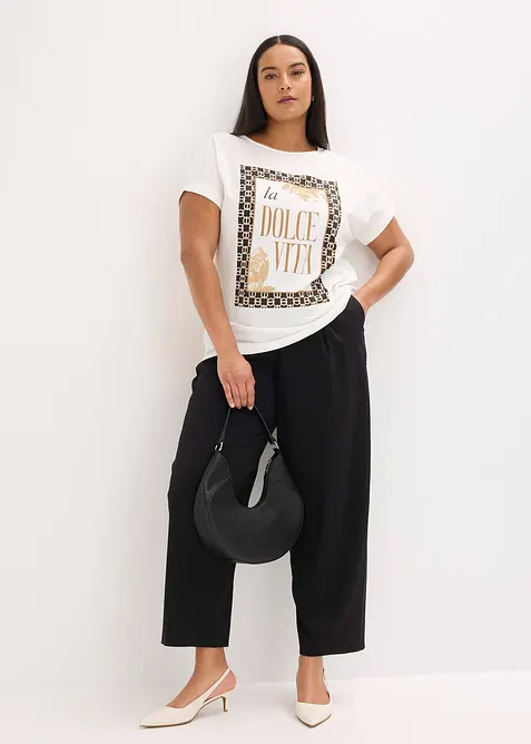 Topp av ren ekologisk bomull, bonprix