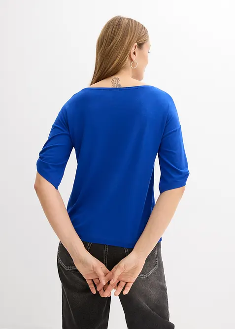 T-shirt med b&aring;tringning, bonprix