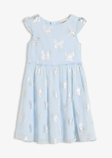 A-linjeformad chiffongkl&auml;nning, bonprix