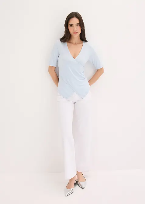 Topp av mjuk viskosmix, bonprix