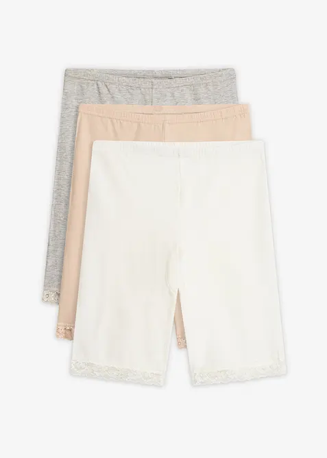 En f&ouml;rm&aring;nlig f&ouml;rpackning med boxertrosor med l&aring;nga ben i ett mjukt material, bonprix