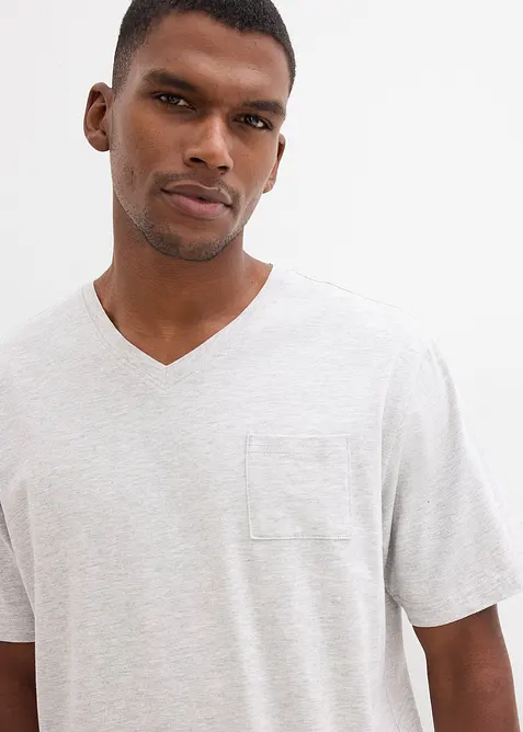 Kort pyjamas med bomull (set i 4 delar), bonprix