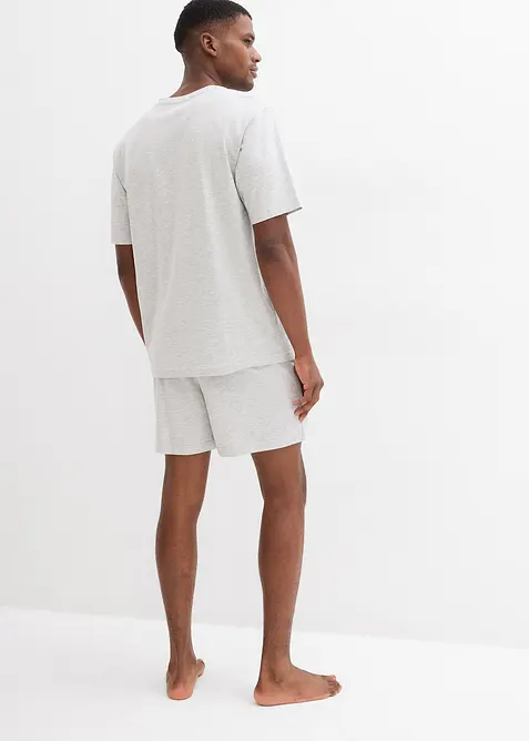 Kort pyjamas med bomull (set i 4 delar), bonprix