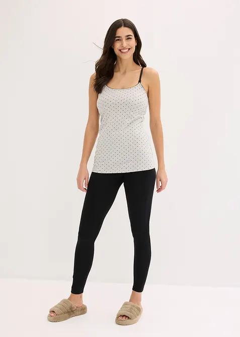 Amningslinne med ekologisk bomull (2-pack), bonprix