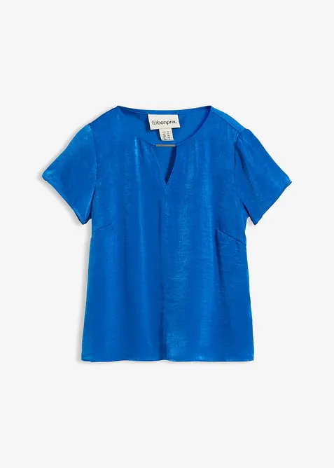 Tunika av fintr&aring;dig satin, bonprix