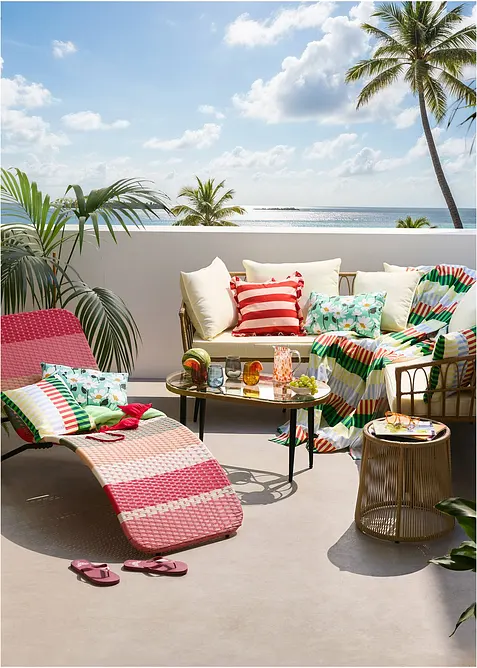 Prydnadskudde med fyllning, bonprix