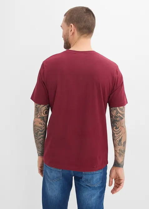 T-shirt i ekologisk bomull (2-pack), bonprix