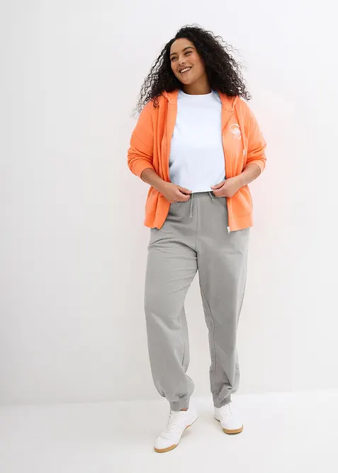 Sweatshirtbyxa av ren bomull, bonprix