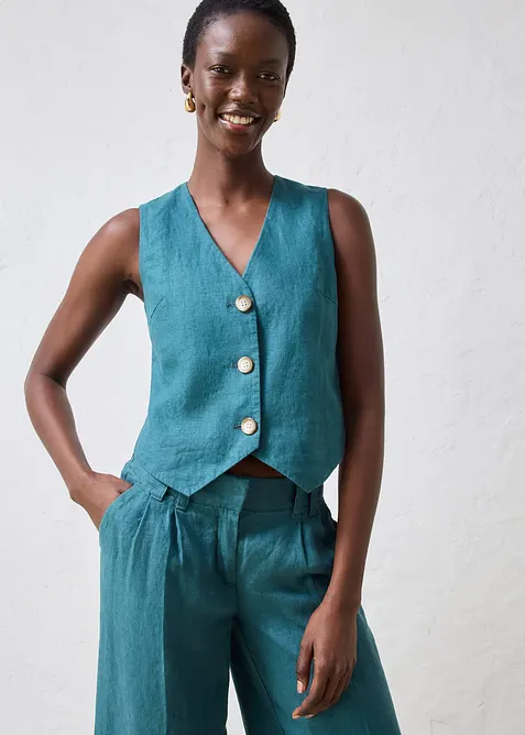 V&auml;st i rent linne, bonprix