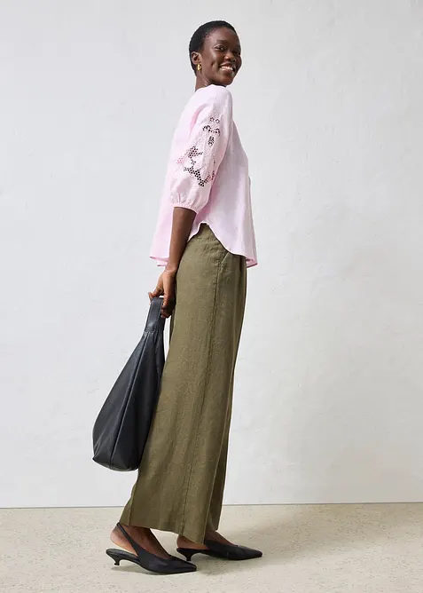 Tunika i rent lin, bonprix