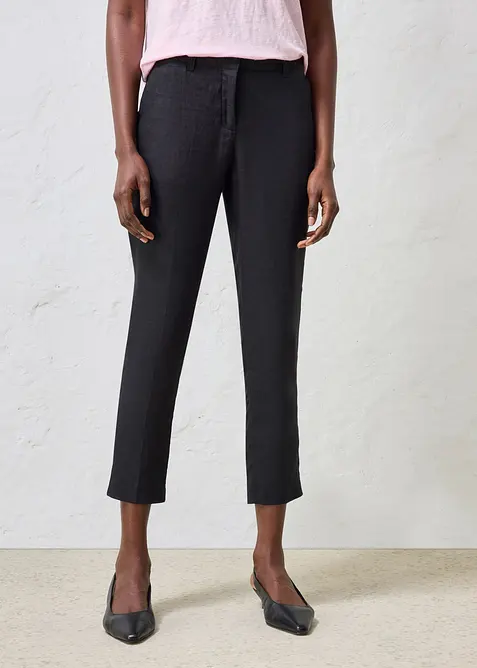 7/8-byxa av linne, bonprix