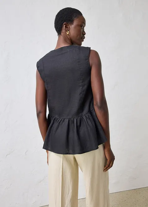 V&auml;st i rent linne, bonprix