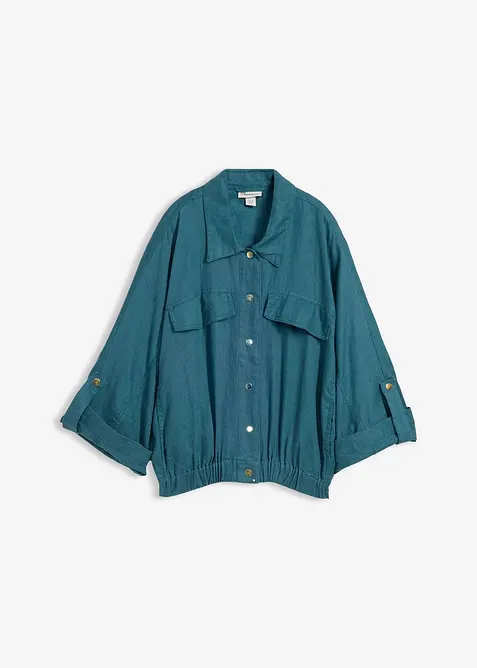 Blusjacka av linne, bonprix