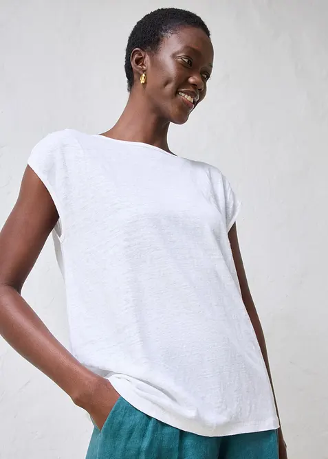 Topp av linne, bonprix