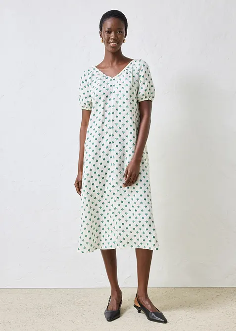 Kl&auml;nning av linne, bonprix