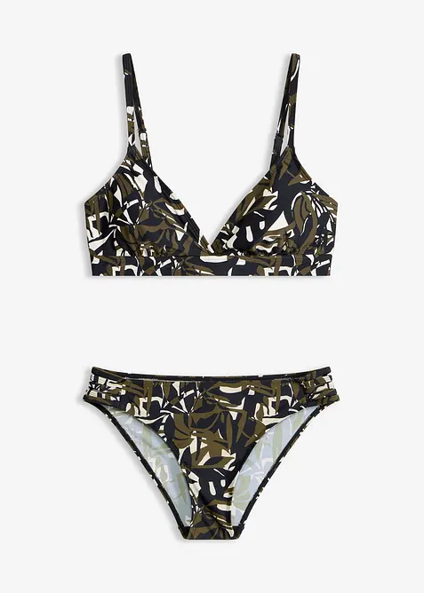 Minimizer-bikini med knytband (2 delar), bonprix