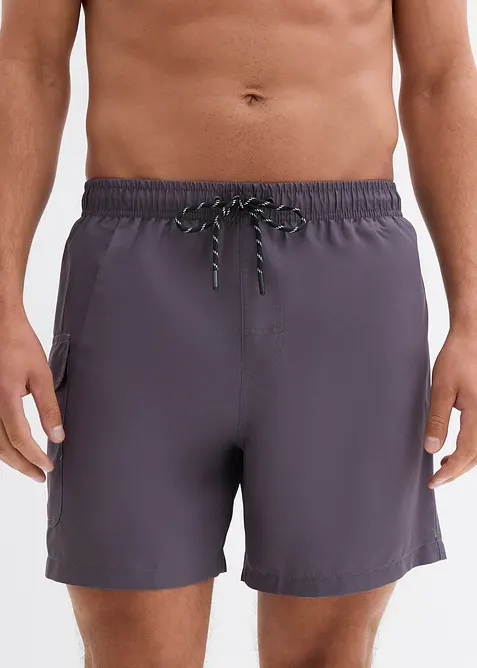 Badshorts med cargoficka, bonprix