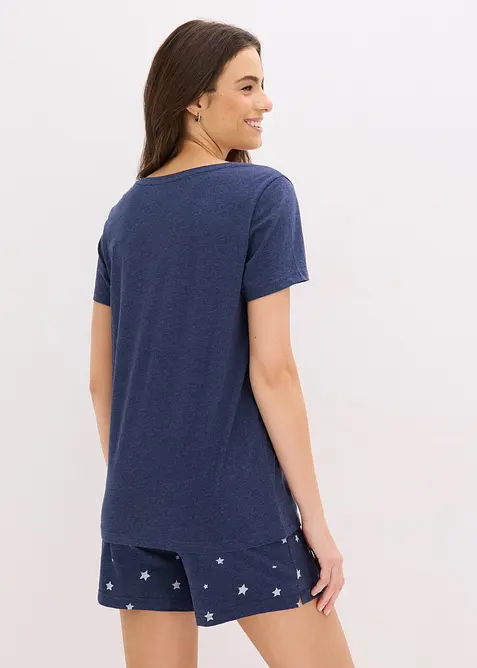 Pyjamas med shorts, bonprix