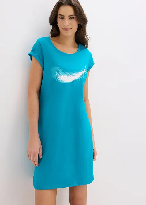 Kort nattlinne i ekologisk bomull, bonprix