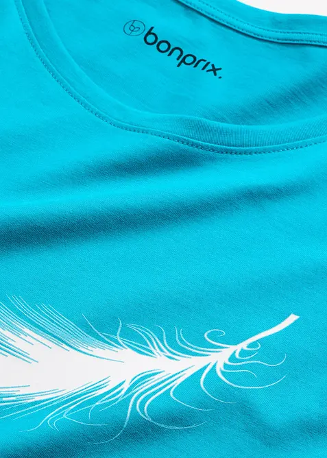 Kort nattlinne i ekologisk bomull, bonprix