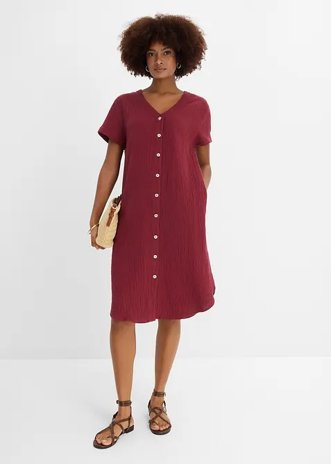 Bluskl&auml;nning i mjuk muslin, bonprix