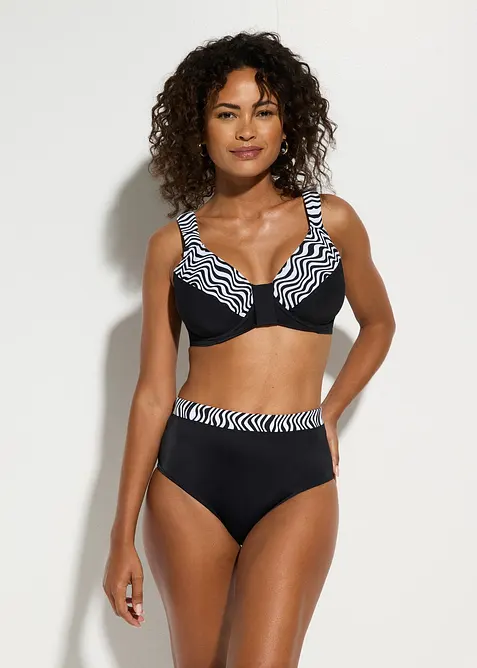 Minimizer-bikini med vadderade axelband (2 delar), bonprix
