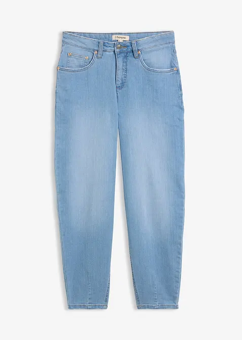 Jeans i barrelmodell, bonprix