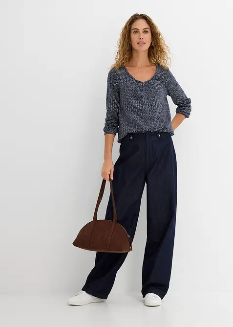 Topp i ren ekologisk bomull, bonprix