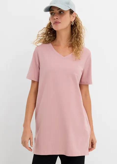 L&aring;ng topp med V-ringning (2-pack), bonprix