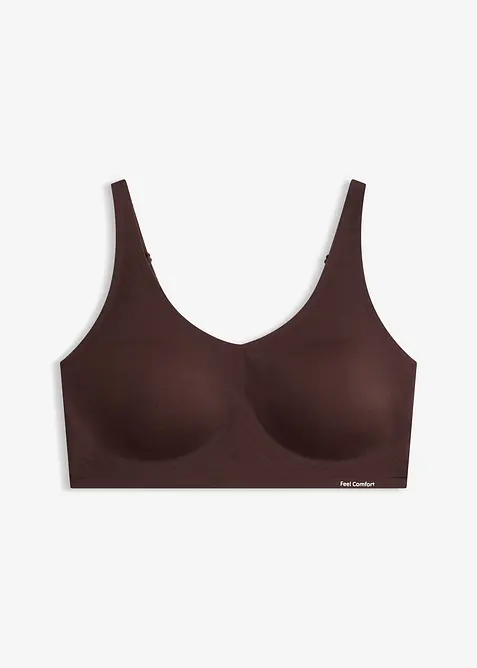 Vadderad laserskuren T-shirtbeh&aring; utan bygel fr&aring;n Feel Comfort, bonprix