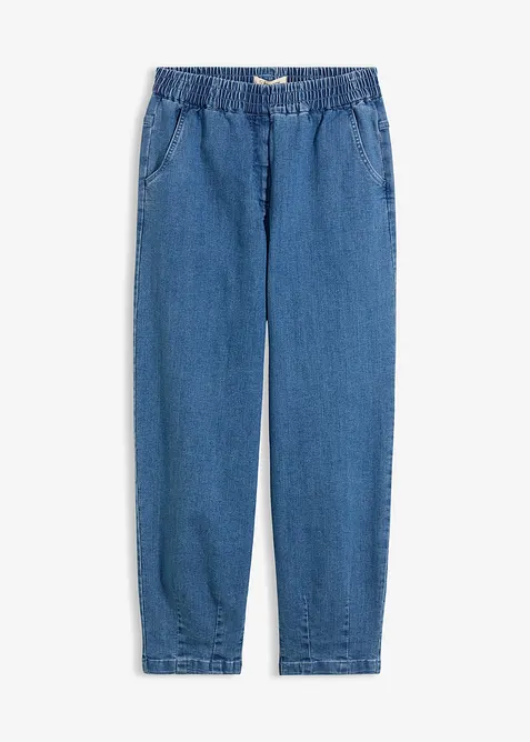 Mom Jeans High Waist, med bekv&auml;m midja, bonprix