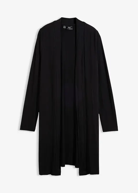 Tunn l&aring;ng cardigan i mjuk viskos, bonprix