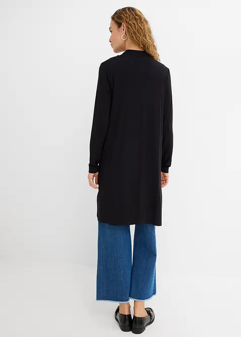 Tunn l&aring;ng cardigan i mjuk viskos, bonprix