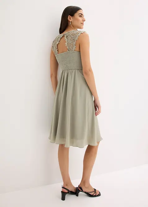 Kl&auml;nning med spets, bonprix