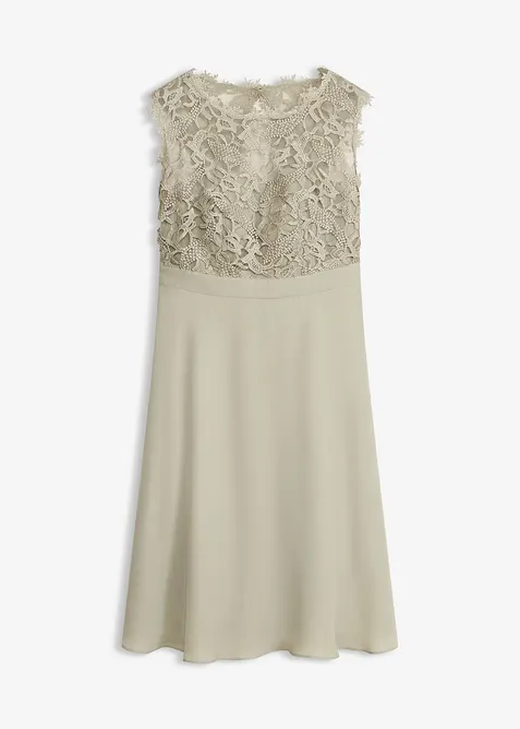 Kl&auml;nning med spets, bonprix