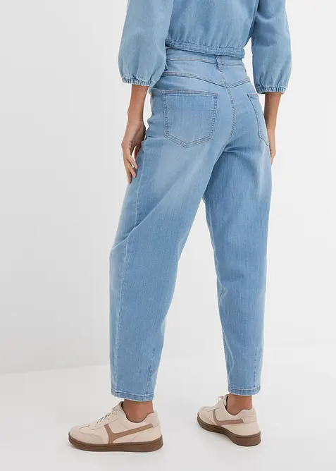 Jeans i barrelmodell, bonprix