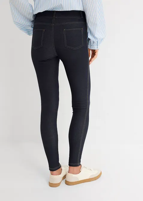 Leggings med jeanslook, bonprix