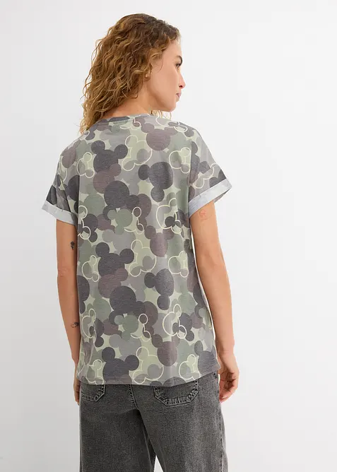 Kamouflagem&ouml;nstrad T-shirt med Musse Pigg, Disney