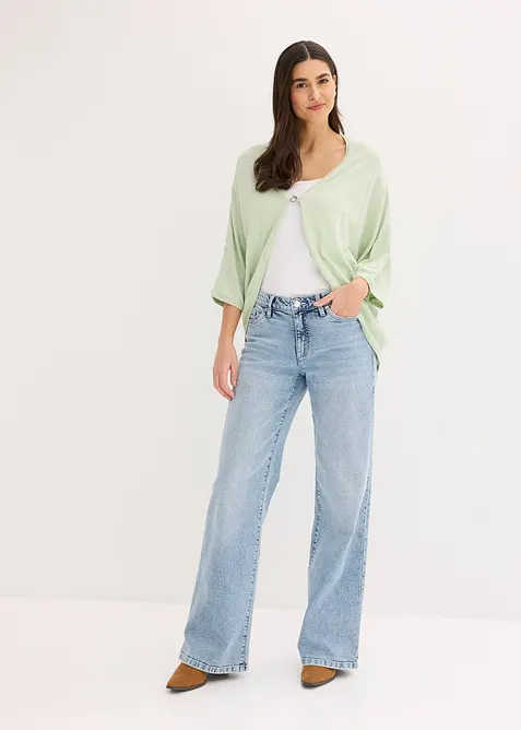 Tunn bomullscardigan, bonprix