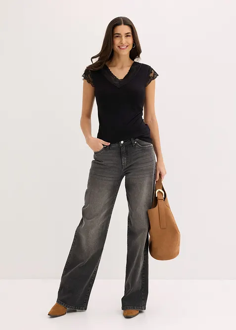 Topp i viskosmix, bonprix